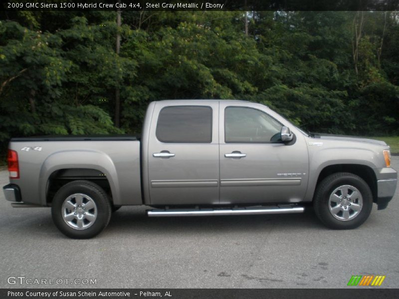  2009 Sierra 1500 Hybrid Crew Cab 4x4 Steel Gray Metallic