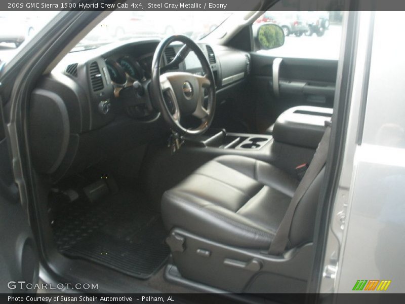  2009 Sierra 1500 Hybrid Crew Cab 4x4 Ebony Interior