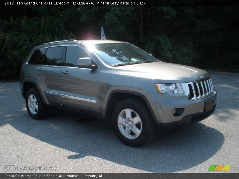 Mineral Gray Metallic / Black 2012 Jeep Grand Cherokee Laredo X Package 4x4