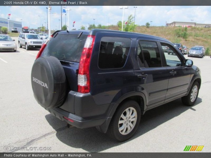 Eternal Blue Pearl / Black 2005 Honda CR-V EX 4WD