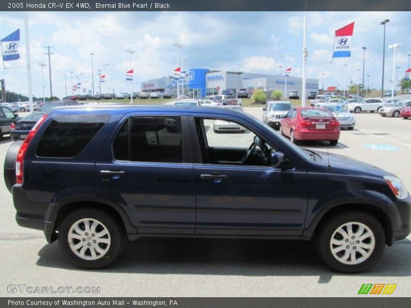 Eternal Blue Pearl / Black 2005 Honda CR-V EX 4WD