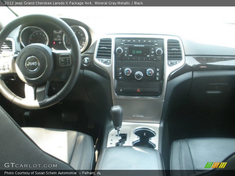 Mineral Gray Metallic / Black 2012 Jeep Grand Cherokee Laredo X Package 4x4