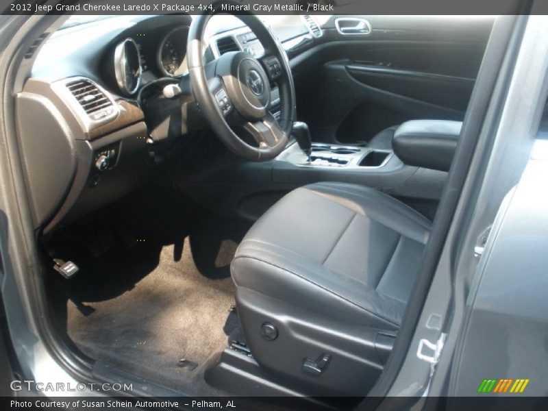 Mineral Gray Metallic / Black 2012 Jeep Grand Cherokee Laredo X Package 4x4