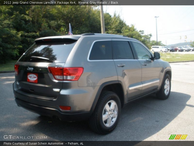Mineral Gray Metallic / Black 2012 Jeep Grand Cherokee Laredo X Package 4x4