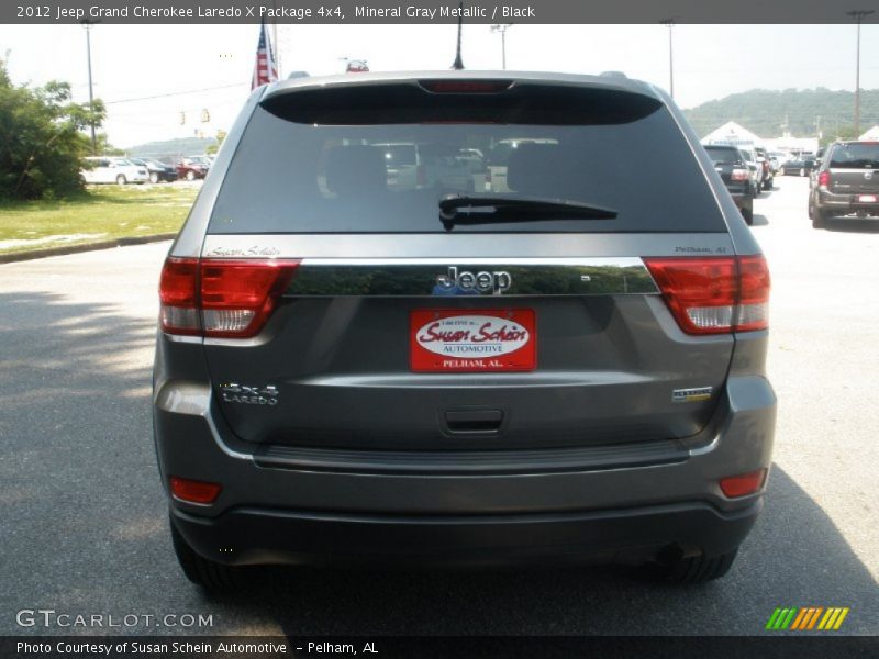 Mineral Gray Metallic / Black 2012 Jeep Grand Cherokee Laredo X Package 4x4