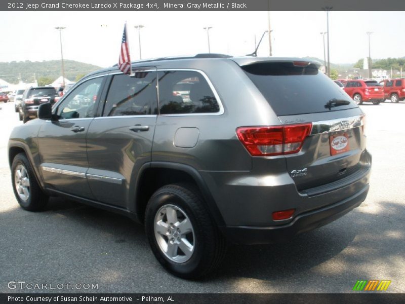 Mineral Gray Metallic / Black 2012 Jeep Grand Cherokee Laredo X Package 4x4