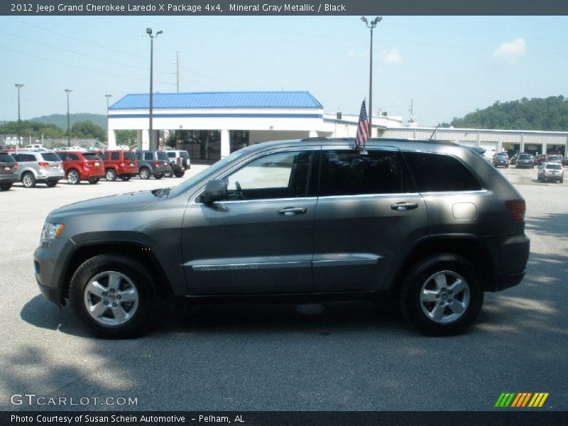 Mineral Gray Metallic / Black 2012 Jeep Grand Cherokee Laredo X Package 4x4
