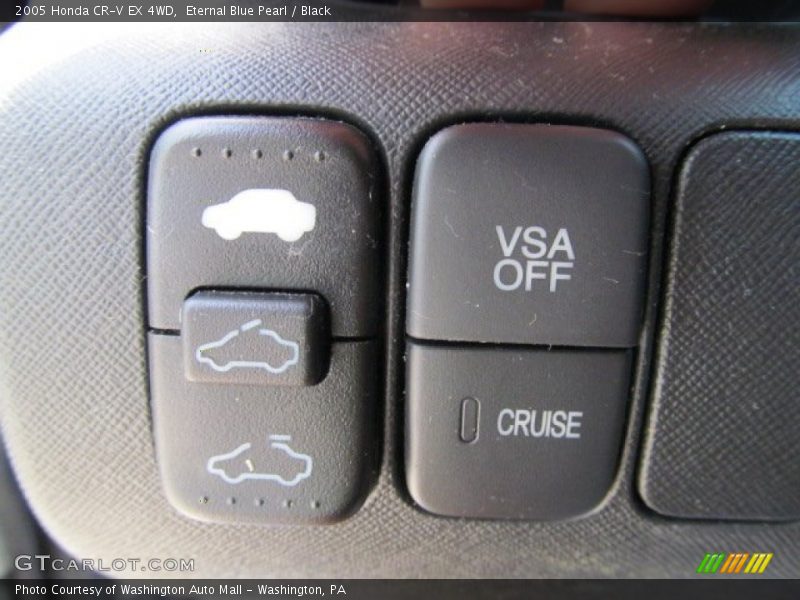 Eternal Blue Pearl / Black 2005 Honda CR-V EX 4WD