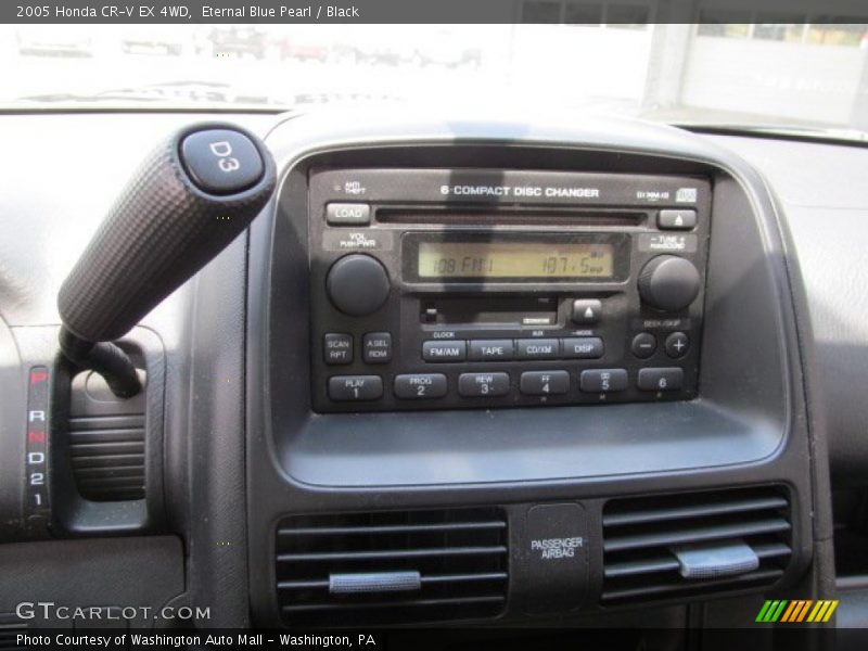 Eternal Blue Pearl / Black 2005 Honda CR-V EX 4WD