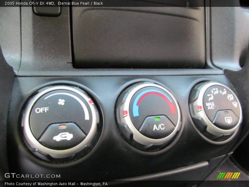 Eternal Blue Pearl / Black 2005 Honda CR-V EX 4WD