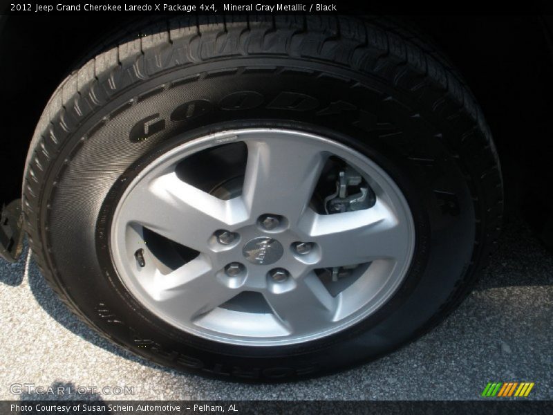 Mineral Gray Metallic / Black 2012 Jeep Grand Cherokee Laredo X Package 4x4