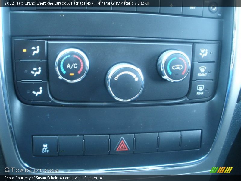 Mineral Gray Metallic / Black 2012 Jeep Grand Cherokee Laredo X Package 4x4