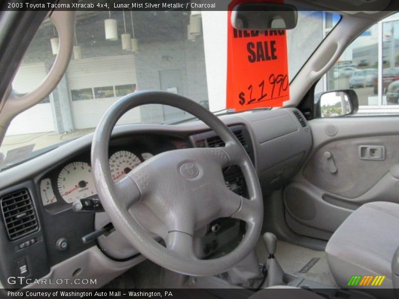 Lunar Mist Silver Metallic / Charcoal 2003 Toyota Tacoma Xtracab 4x4
