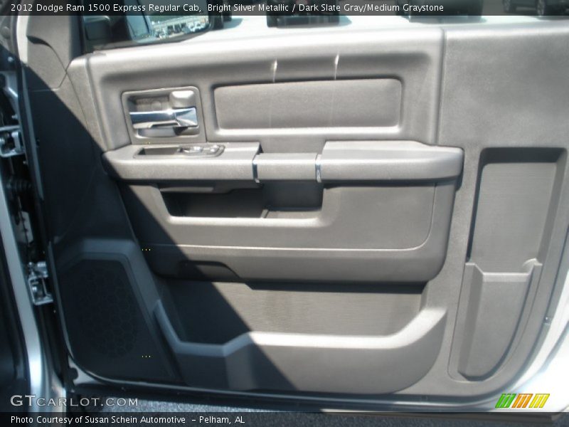 Bright Silver Metallic / Dark Slate Gray/Medium Graystone 2012 Dodge Ram 1500 Express Regular Cab