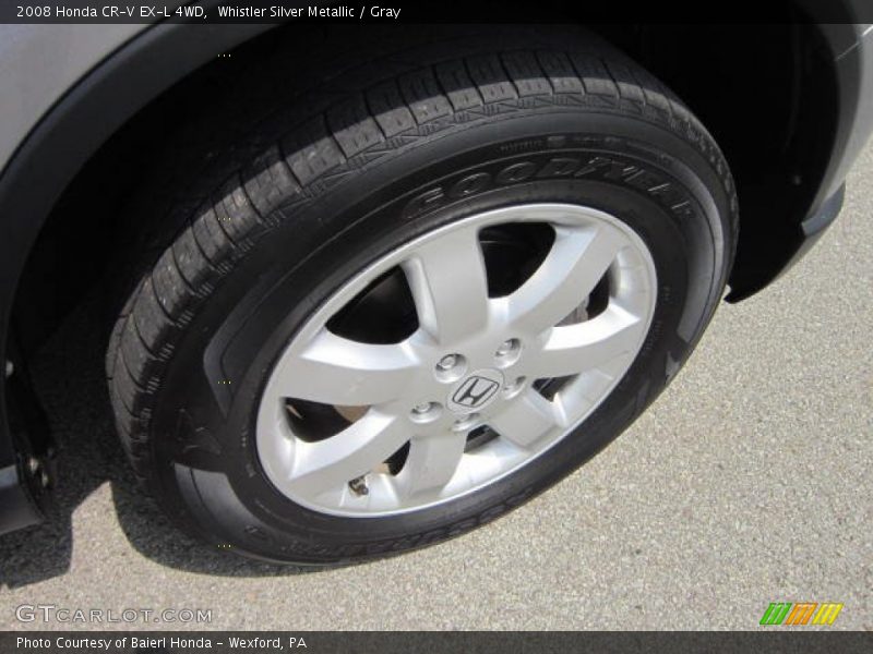 Whistler Silver Metallic / Gray 2008 Honda CR-V EX-L 4WD
