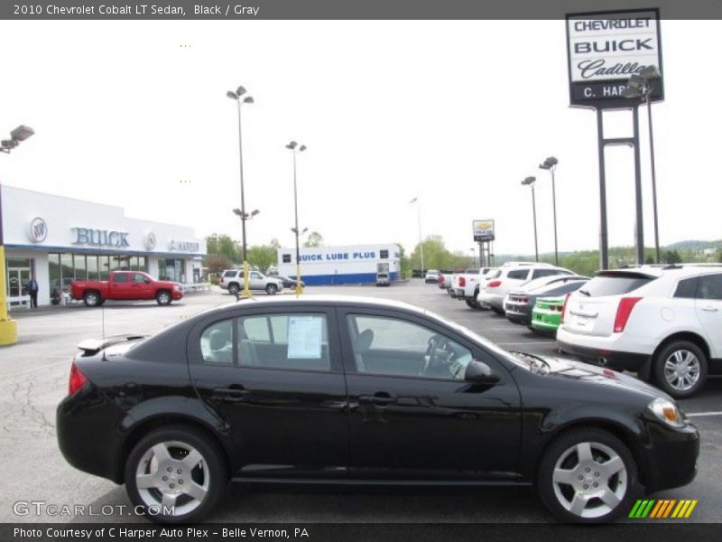 Black / Gray 2010 Chevrolet Cobalt LT Sedan