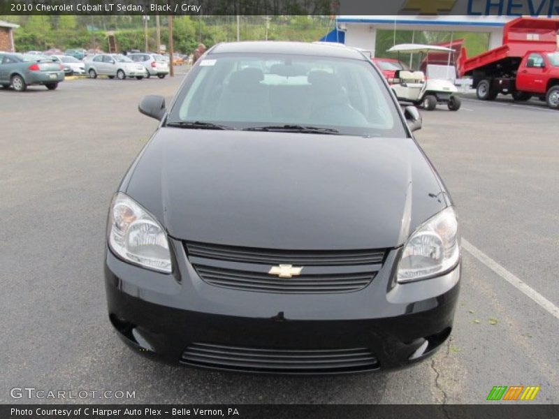 Black / Gray 2010 Chevrolet Cobalt LT Sedan