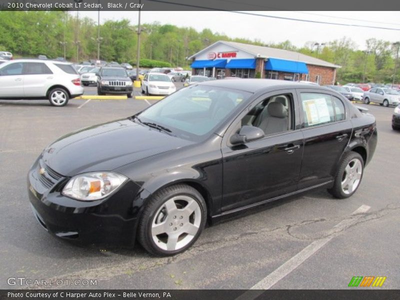 Black / Gray 2010 Chevrolet Cobalt LT Sedan