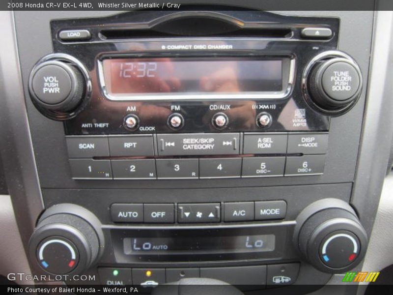 Whistler Silver Metallic / Gray 2008 Honda CR-V EX-L 4WD
