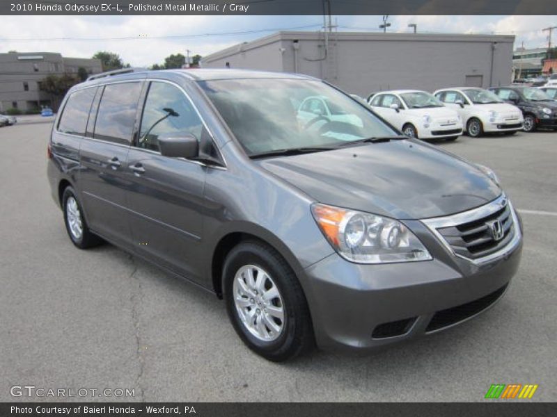 Polished Metal Metallic / Gray 2010 Honda Odyssey EX-L