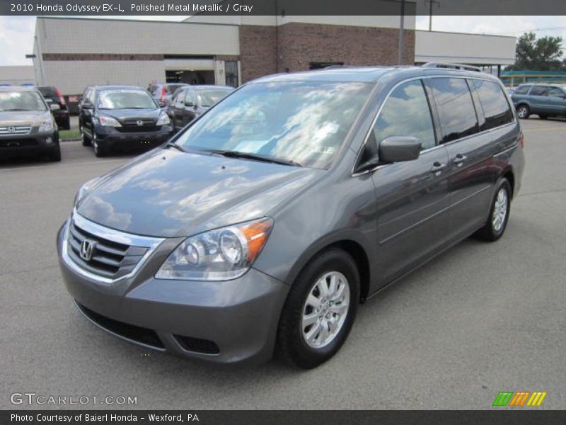 Polished Metal Metallic / Gray 2010 Honda Odyssey EX-L