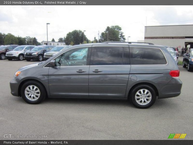 Polished Metal Metallic / Gray 2010 Honda Odyssey EX-L