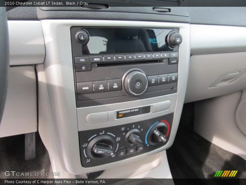 Controls of 2010 Cobalt LT Sedan