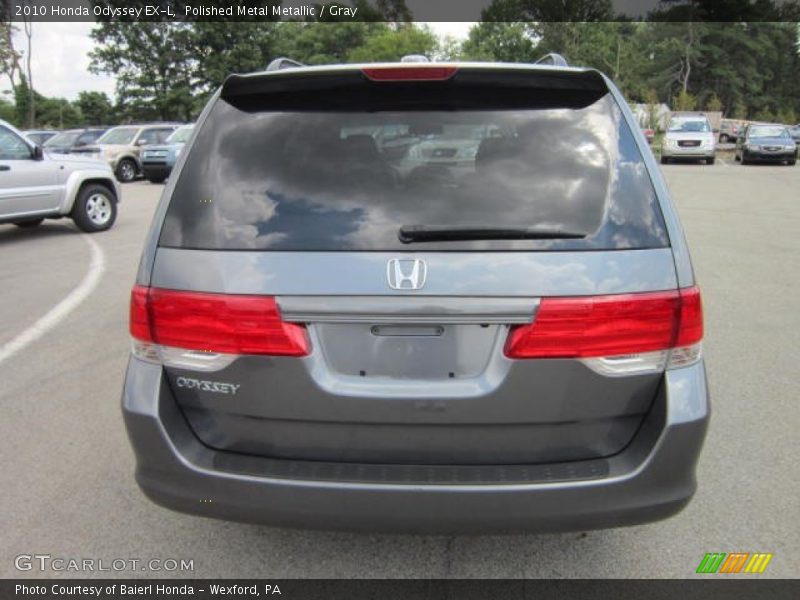 Polished Metal Metallic / Gray 2010 Honda Odyssey EX-L