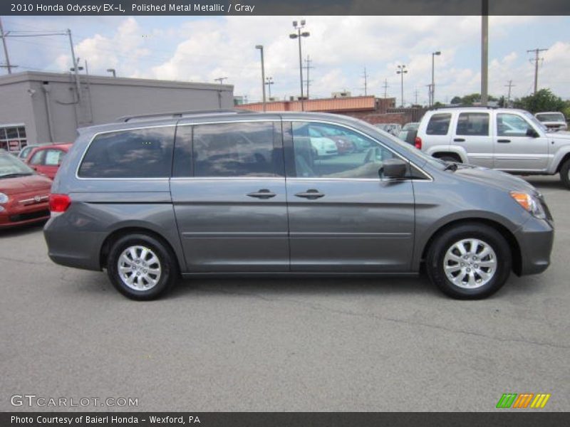 Polished Metal Metallic / Gray 2010 Honda Odyssey EX-L