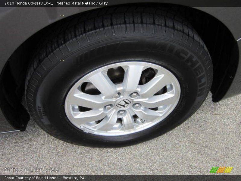 Polished Metal Metallic / Gray 2010 Honda Odyssey EX-L