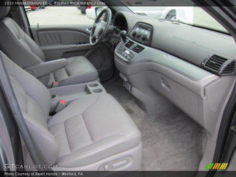 Polished Metal Metallic / Gray 2010 Honda Odyssey EX-L