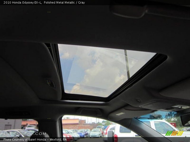 Polished Metal Metallic / Gray 2010 Honda Odyssey EX-L