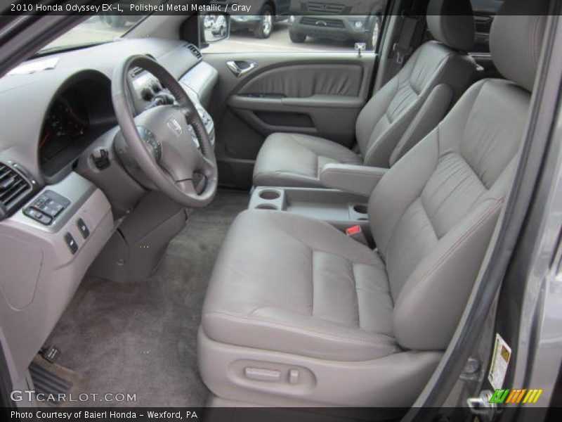 Polished Metal Metallic / Gray 2010 Honda Odyssey EX-L