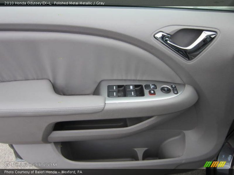 Polished Metal Metallic / Gray 2010 Honda Odyssey EX-L