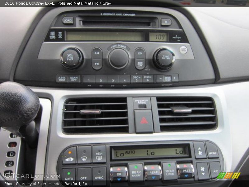 Polished Metal Metallic / Gray 2010 Honda Odyssey EX-L