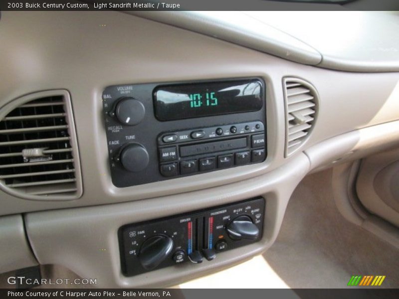 Light Sandrift Metallic / Taupe 2003 Buick Century Custom