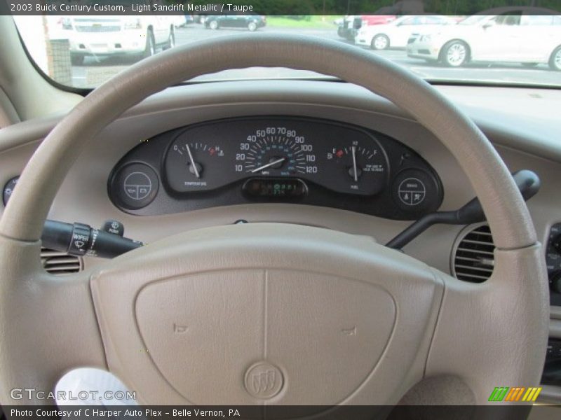 Light Sandrift Metallic / Taupe 2003 Buick Century Custom