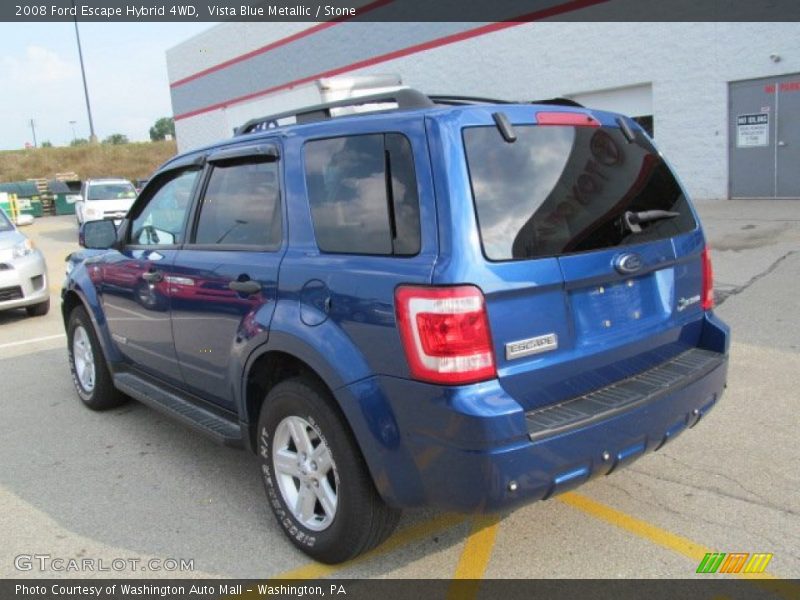 Vista Blue Metallic / Stone 2008 Ford Escape Hybrid 4WD