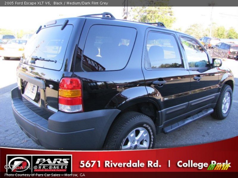 Black / Medium/Dark Flint Grey 2005 Ford Escape XLT V6