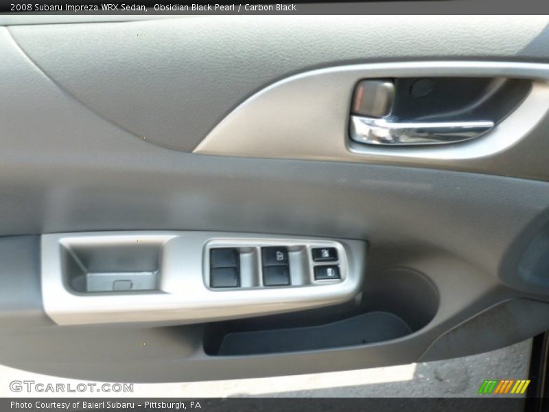 Obsidian Black Pearl / Carbon Black 2008 Subaru Impreza WRX Sedan