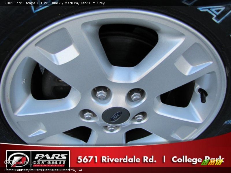 Black / Medium/Dark Flint Grey 2005 Ford Escape XLT V6