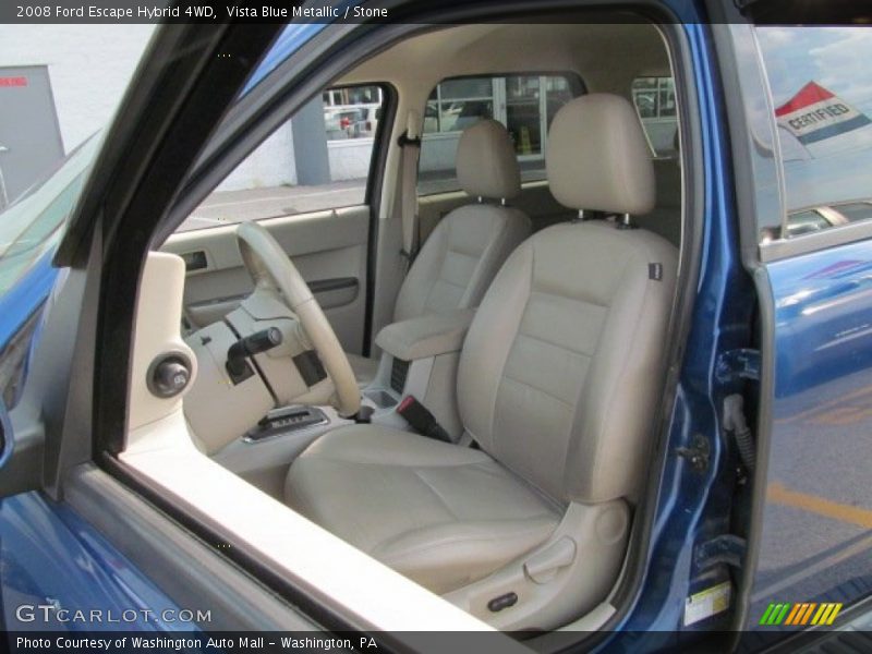 Vista Blue Metallic / Stone 2008 Ford Escape Hybrid 4WD