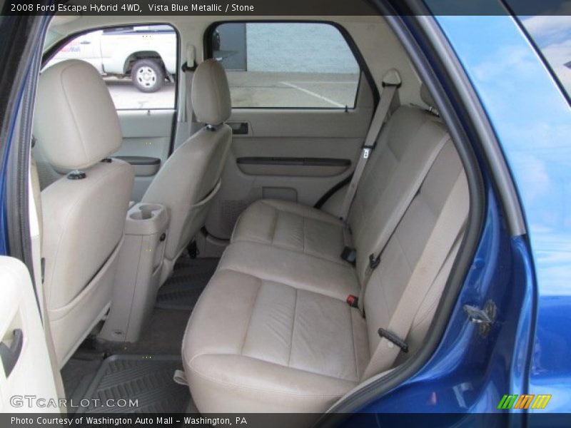 Rear Seat of 2008 Escape Hybrid 4WD