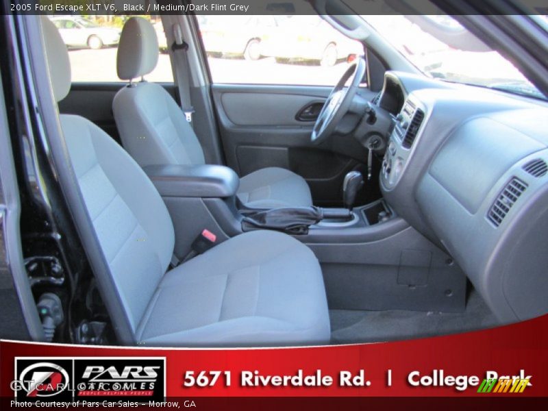 Black / Medium/Dark Flint Grey 2005 Ford Escape XLT V6