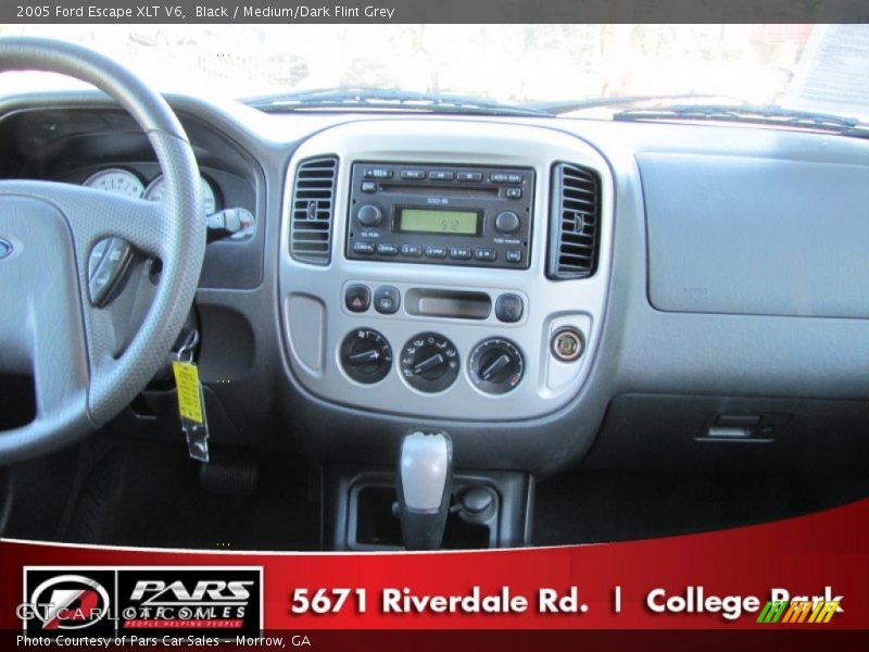 Black / Medium/Dark Flint Grey 2005 Ford Escape XLT V6