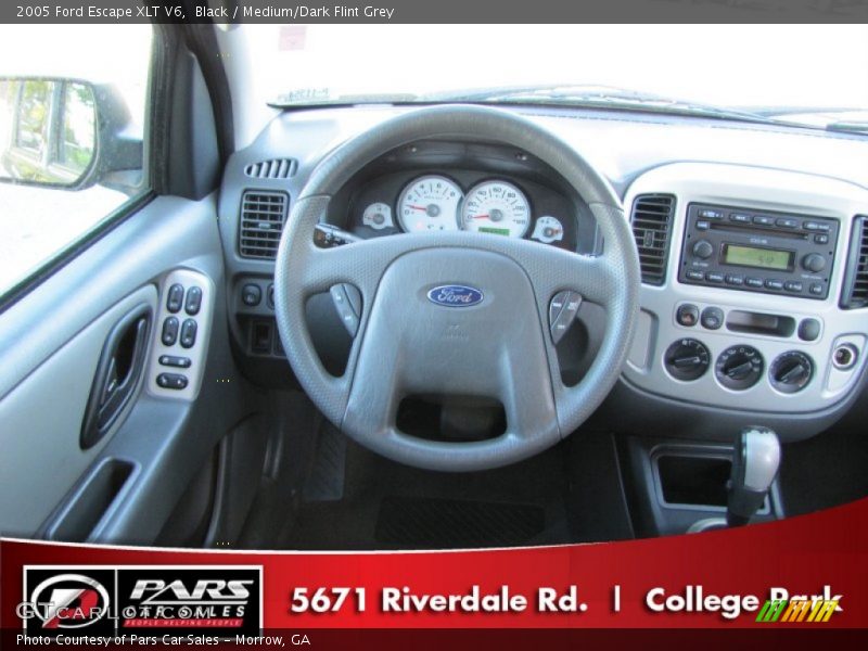 Black / Medium/Dark Flint Grey 2005 Ford Escape XLT V6
