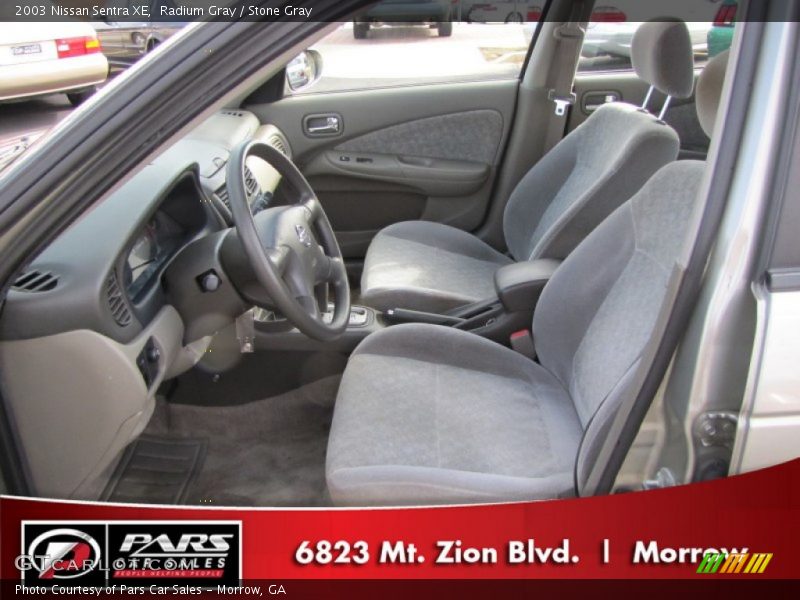 Radium Gray / Stone Gray 2003 Nissan Sentra XE