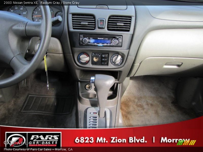 Radium Gray / Stone Gray 2003 Nissan Sentra XE