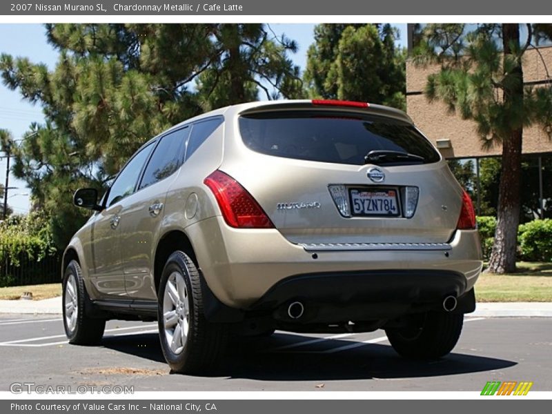 Chardonnay Metallic / Cafe Latte 2007 Nissan Murano SL