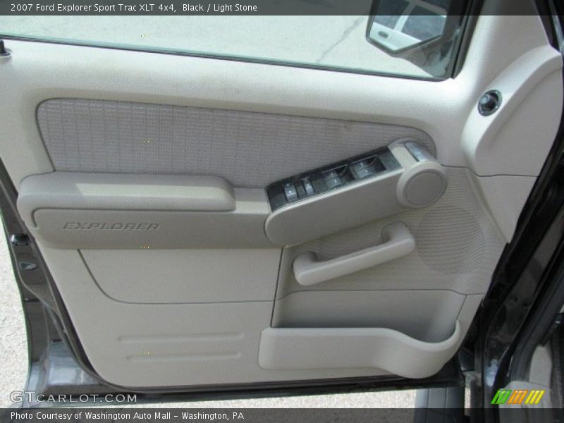 Black / Light Stone 2007 Ford Explorer Sport Trac XLT 4x4